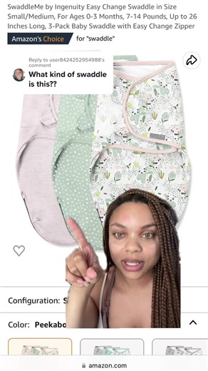 Replying to @user8424252954988 #greenscreen SwaddleMe velcro swaddles are the besssst swaddles you could use 🥰