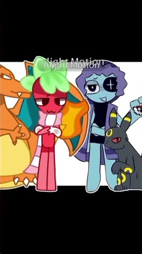 [REPOST] Pokémon x dandys world! 🌟 // fake collab with @WillowDaCat