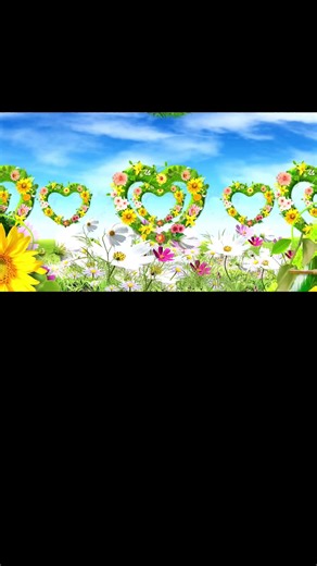 Led Visual Art for Heart Showcases