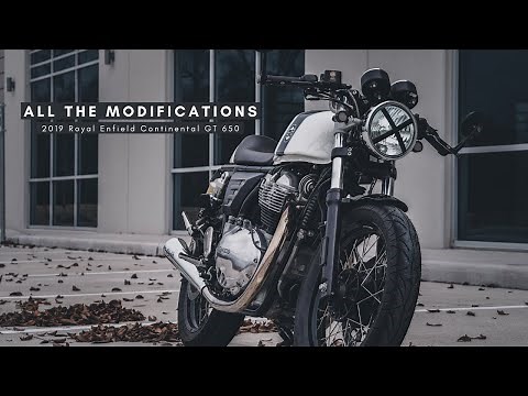 All Modifications Explained 🔥 | Royal Enfield Continental GT 650 | 4K