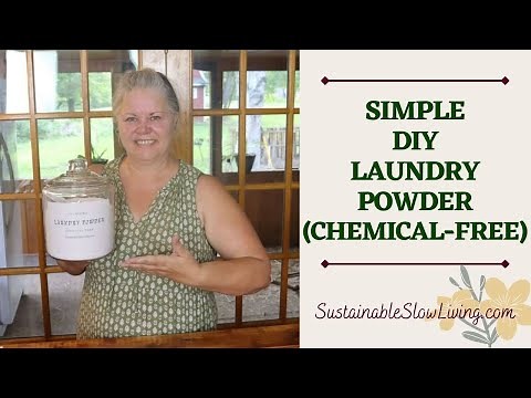 DIY Laundry Powder – CHEMICAL-FREE, Easy, and EFFECTIVE for Clean Clothes