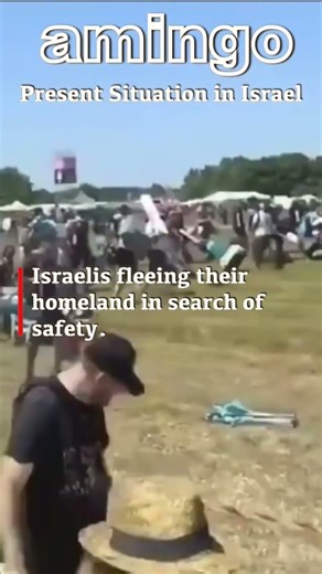 Tel Aviv: Israelis Flee Homeland & Take Cover on Beach | Latest Footage