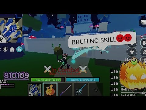 Blox Fruits FLAME Combo (Mobile) | Fast 1-Shot Combo Guide!