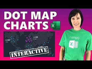 Excel Dot Map Charts - Yes, this is Excel!