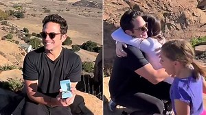 Brandon Barash's elaborate proposal to Isabella Devoto in 2021