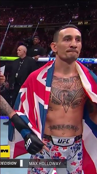 Max Holloway Takes Home The W #ufc329
