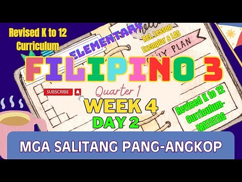 Grade 3 Filipino | Q1 Week 4 Day 2 | Mga Salitang Pang-angkop | Revised K–12 MATATAG Curriculum