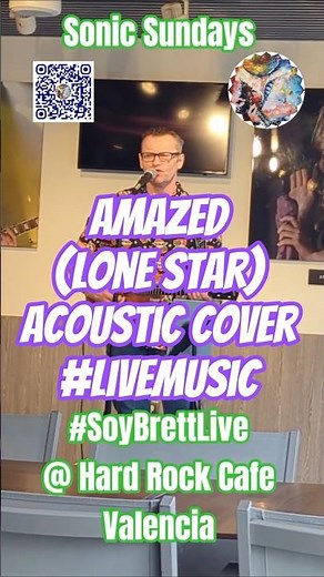 "Amazed" (Lone Star) cover by Soy Brett performed #livemusic at HRC Valencia #baritoneukulele