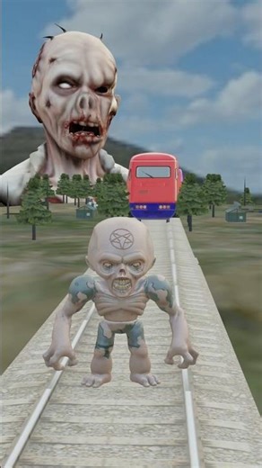 Train vs zombie BeamNG.Drive #beamng #beamngexperiments