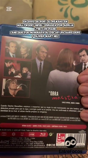 Curiosidades y Blu-Ray de “La mujer Infiel”