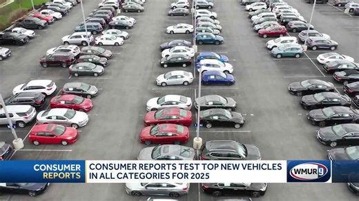 Consumer Reports test top new vehicles in all categories for 2025