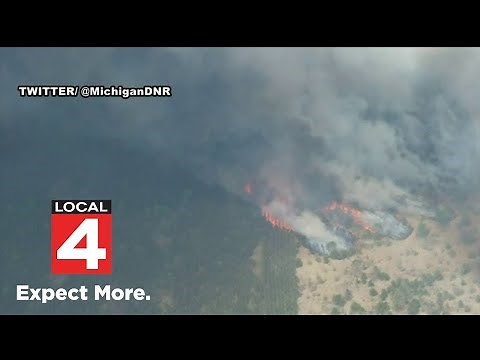 Northern Michigan wildfire 85% contained, DNR says