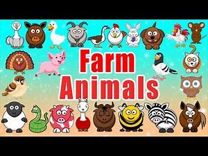 Farm Animal Sounds | Farm Animals for Toddlers | LittleKidsTV