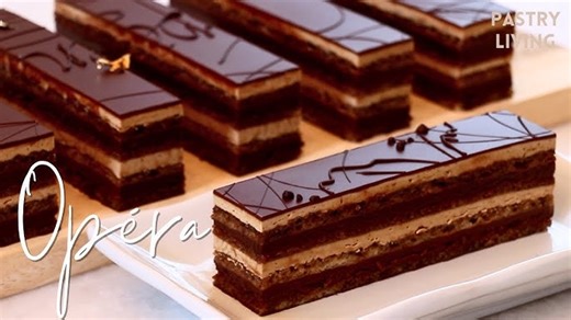 Gateau Opera Cake Recipe (with Video)