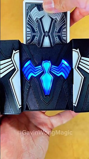 Spiderman Venom Symbiote playing cards unboxing