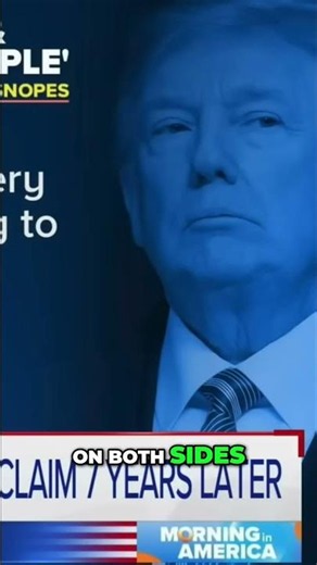 Snopes Debunks Trump 'Fine People' Charlottesville Hoax! #shorts