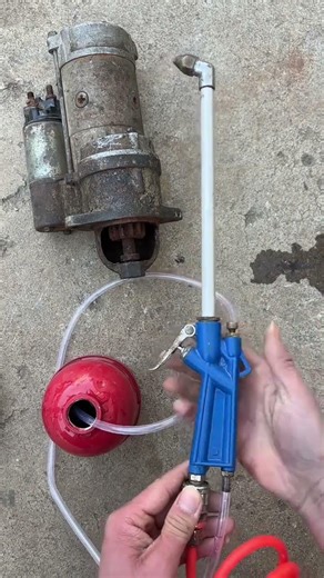 Multi-functional pneumatic dual-purpose high-pressure cleaning and dust removal gun