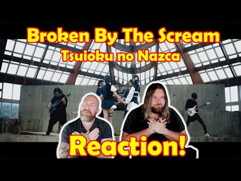 Musicians react to hearing Broken By The Scream - 追憶のナスカ - (Official Music Video)