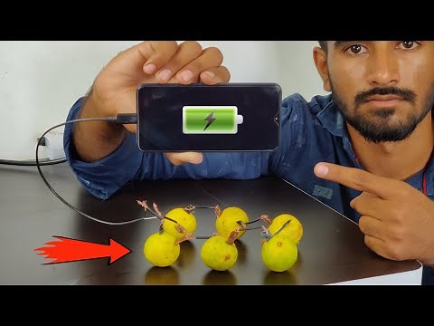 Charging My Phone With Lemons - 100% Working Trick