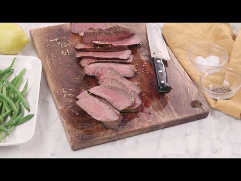 Top Round Roast Recipe: Lemon London Broil
