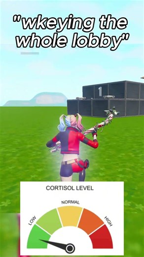 🧠W Key For Low Cortisol🧠 #fortnite #fortniteclips #gaming #fortnitehighlights#roadto100subs#shorts