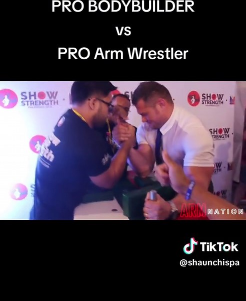 Pro Bodybuilder vs Pro Arm Wrestler Showdown