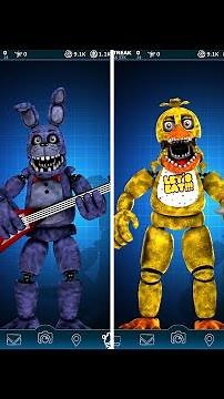 Unwithered FNAF AR Jumpscare & Workshop Animations Compilation