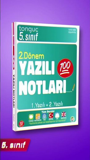 5.Sınıf Yazılı Notları ÇIKTI! 🎉📚 2.Dönemde Notlarını Yükselt!