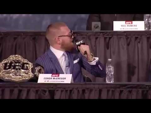 Conor McGregor : "Who Da FOOK is That Guy?" to Jeremy Stephens