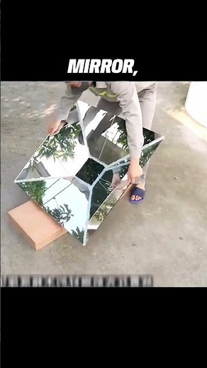 Free Electricity at Home Using Mirror and Old TV Tube | DIY Science Project #shorts