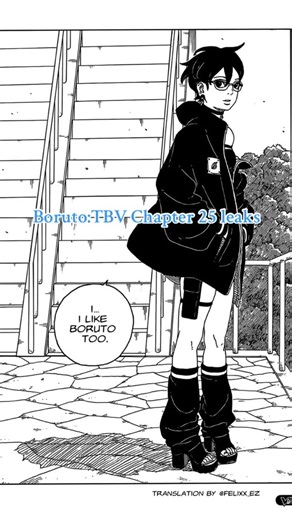 ANYL on Instagram: "borusara confirmeddddddd!! Like yes Sarada speak ur truth! #borutotwobluevortex #borutotbvchapter25 Cr : blossomcherry(tt)"