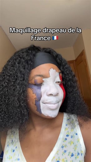 Maquillage Artistique Drapeau de la France 🇫🇷