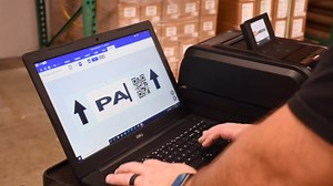 LabelTac High Performance Weatherproof 10-Year Vinyl Label Supply, Industrial Label Tape for LabelTac 4 & Pro X Printers, Durable Facility & Warehouse Label Material - Green, 0.5" x 150'