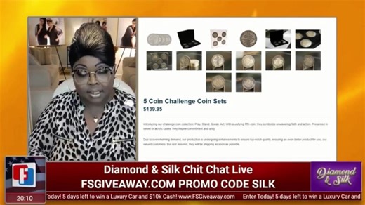 8.7K views · 351 reactions | Enter now. Promo Code: SILK https://bit.ly/3xPe4Xb | Diamond And Silk | Facebook