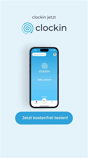 Mach es wie Max: Als Handwerker endlich mit digitaler Zeiterfassung das Vertrauen in deinem Team stärken. Erfahre jetzt, wie clockin dir dabei hilft! | clockin