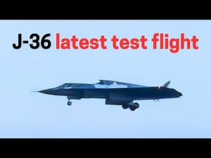 J-36 sixth gen fighter - March 2025 test flight