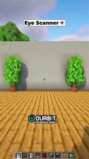 Minecraft Memes on Instagram: "Minecraft Build: Eye Scanner. #ourbit #ourbitexchange"