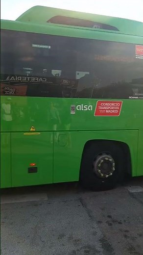 Scania Interlink Hybrid nº 10319 de Alsa #shorts #bus #madrid #alsa