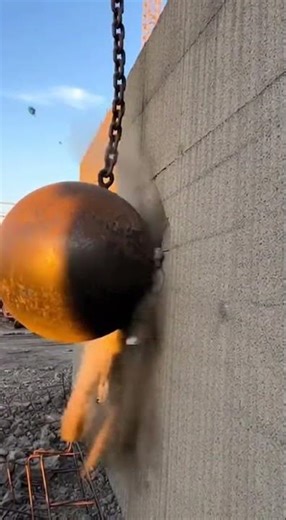 Wrecking Ball Test – Real Impact Physics