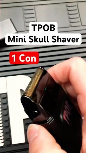 TPOB Mini Skull Shaver ( Quick Review ) #tpob #shaver #barbertools
