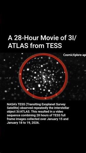 NASA’s 28-Hour Movie of an Interstellar Visitor