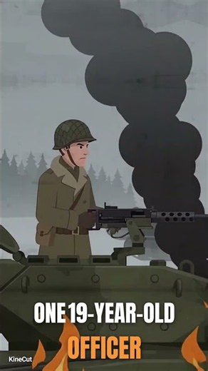 He Stood on a Burning Tank Destroyer Facing 6 Tanks 🔥