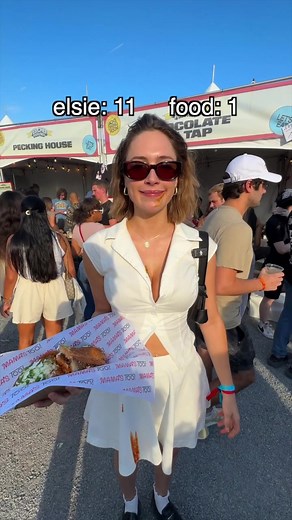 Elsie Hewitt Takes on a Messy Food Challenge