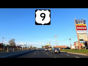 ⁴ᴷ⁶⁰ Driving US Route 9 from Marlboro, NJ to South Amboy, NJ