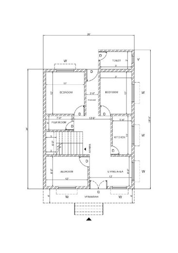 Modern 3BHK House Plan Design | Complete Model Tour | Civil Real Site