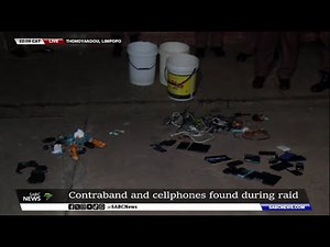 Cellphones, contraband found during raid at Matatshe Correctional Centre