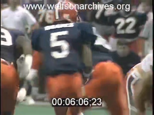 University of Miami linebacker Jessie Armstead is featured in this 1992 WPLG Eyewitness News segment with reporter Frank Forte. This clip is from the Wolfson Archives. #orangebowl #GoCanes #bermudatriangle #DallasCarter | Ghosts of the Orange Bowl
