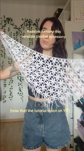 Crochet Hip Scarf/Wrap Tutorial