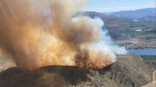 Chelan fire grows to 1,200 acres, good progress made overnight