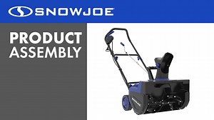 Watch Snow Joe SJ626E Electric Snow Blower Assembly Video on Amazon Live